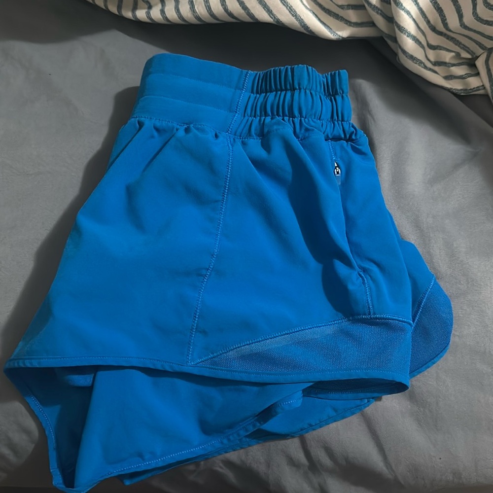 blue lulu shorts